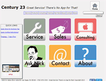 Tablet Screenshot of century23.com
